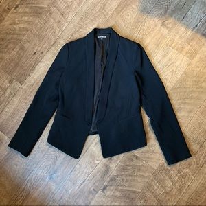 Express women’s business suit jacket black